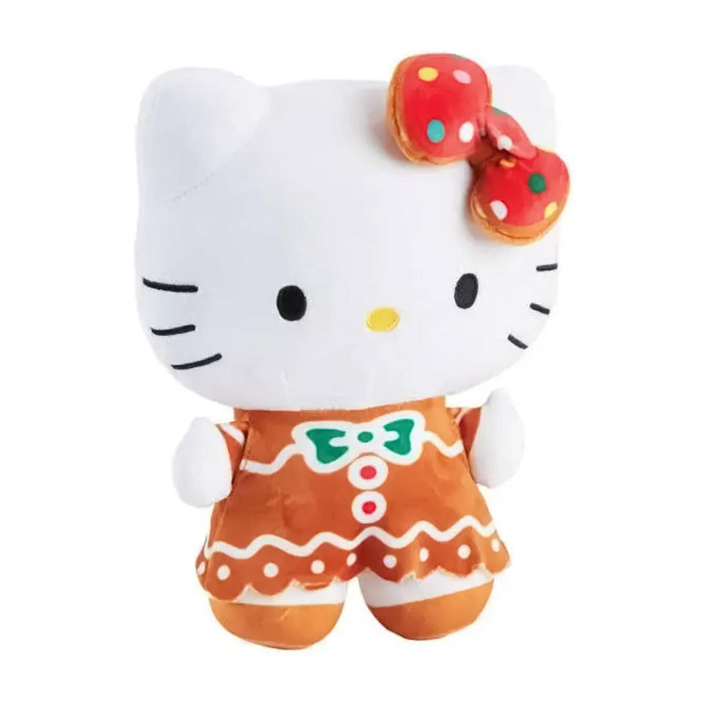 Sanrio Hello Kitty Holiday Gingerbread Dress 10 Inch Plush