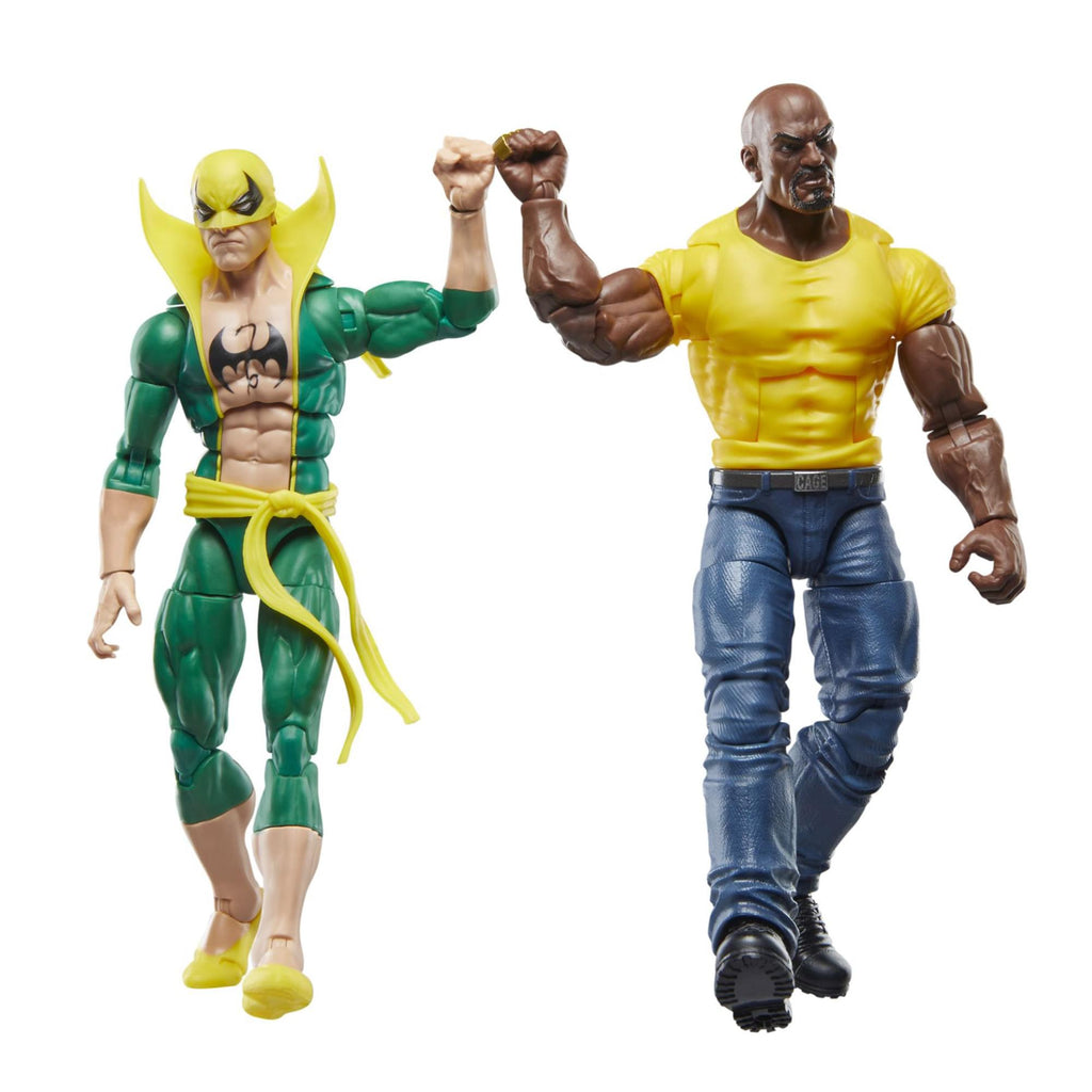 Marvel Legends Iron Fist and Luke Cage 6 Inch Action Figure Set