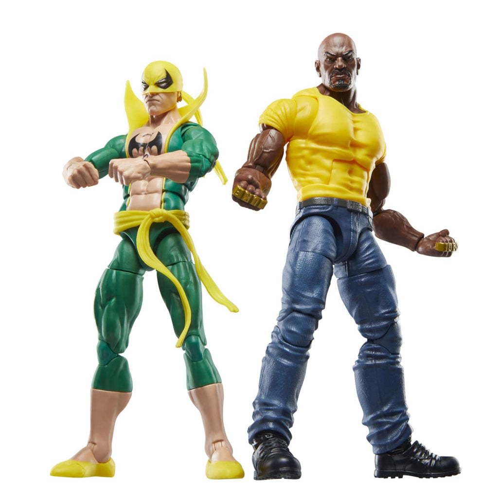 Marvel Legends Iron Fist and Luke Cage 6 Inch Action Figure Set