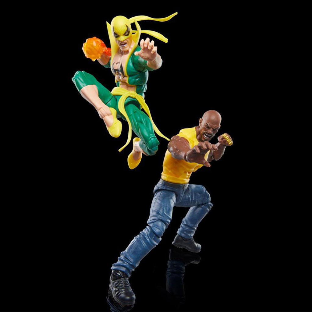 Marvel Legends Iron Fist and Luke Cage 6 Inch Action Figure Set