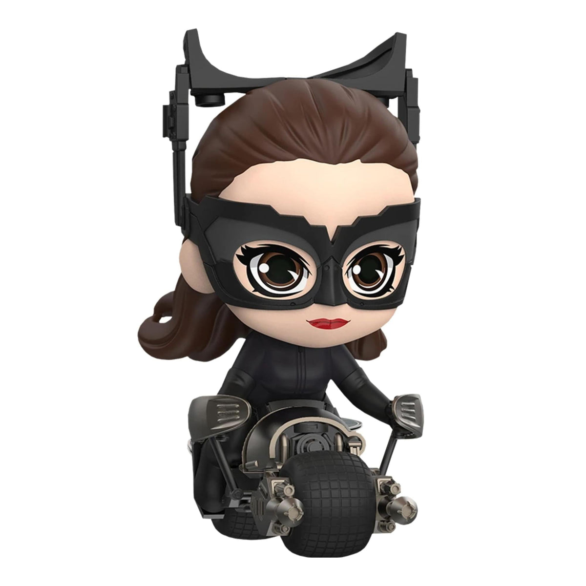DC Batman The Dark Knight Rises Catwoman with Batpod Cosbaby (S) Bobblehead