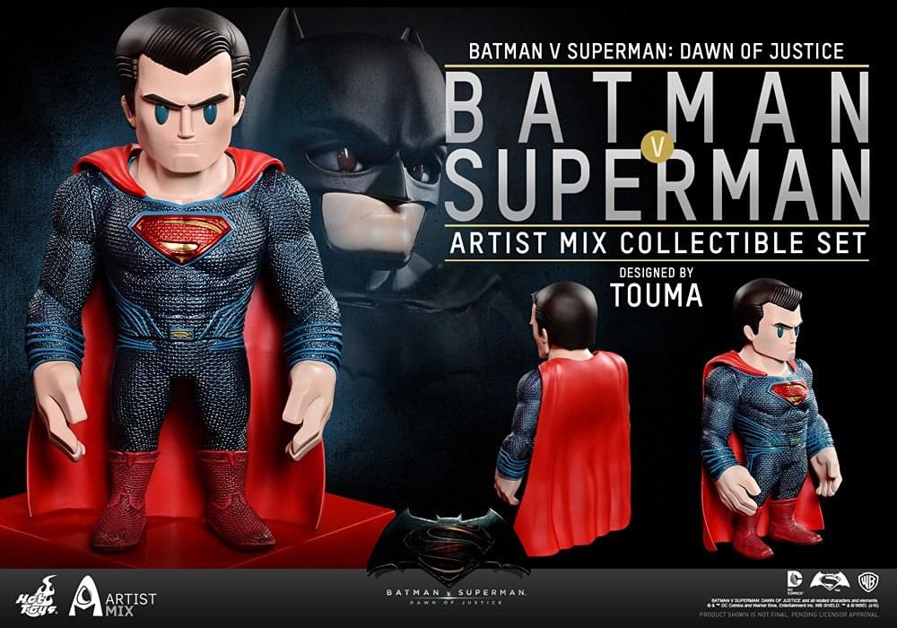 Hot Toys Batman v Superman Dawn of Justice Superman Artist Mix Bobble Head