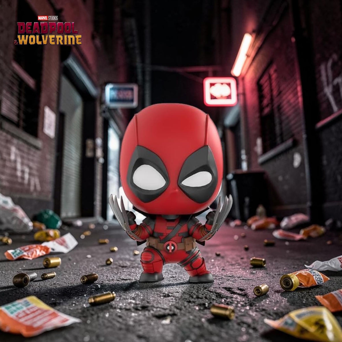 Marvel Deadpool & Wolverine Cosbi Bobble Head | Deadpool #71