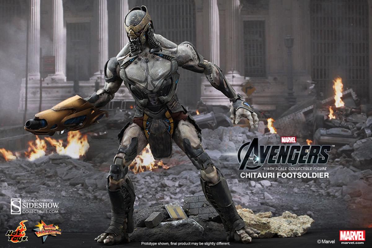 Hot Toys Marvel's Avengers Chitauri Footsoldier 1:6 Collectible Figure