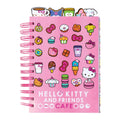 Sanrio Hello Kitty And Friends Cafe 5-Tab Spiral Notebook