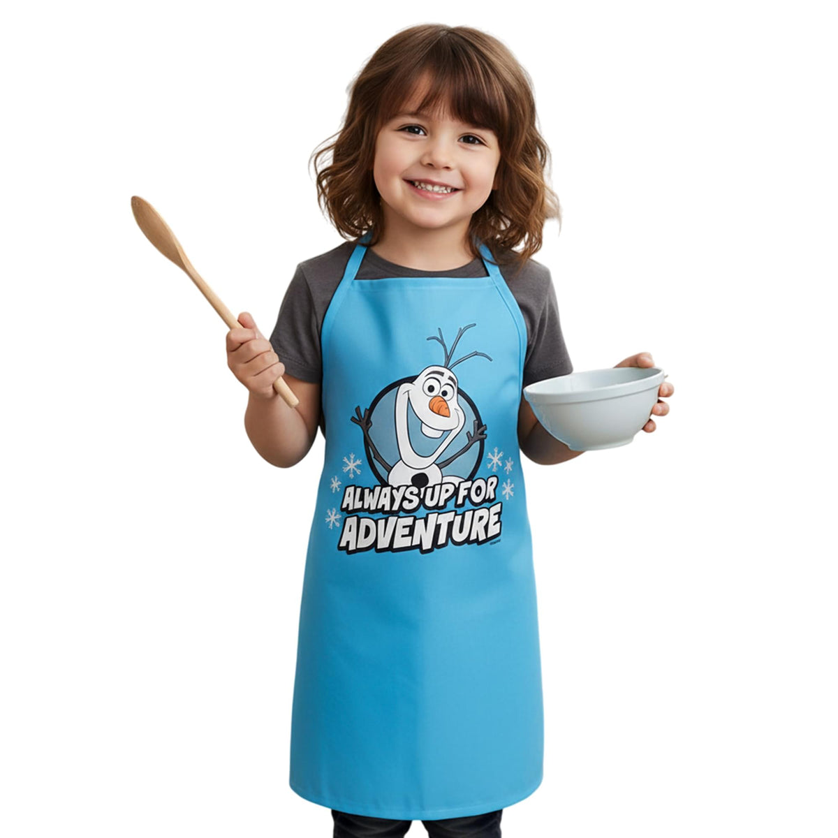 Disney Frozen Olaf "Always Up For Adventure" Kid's Apron