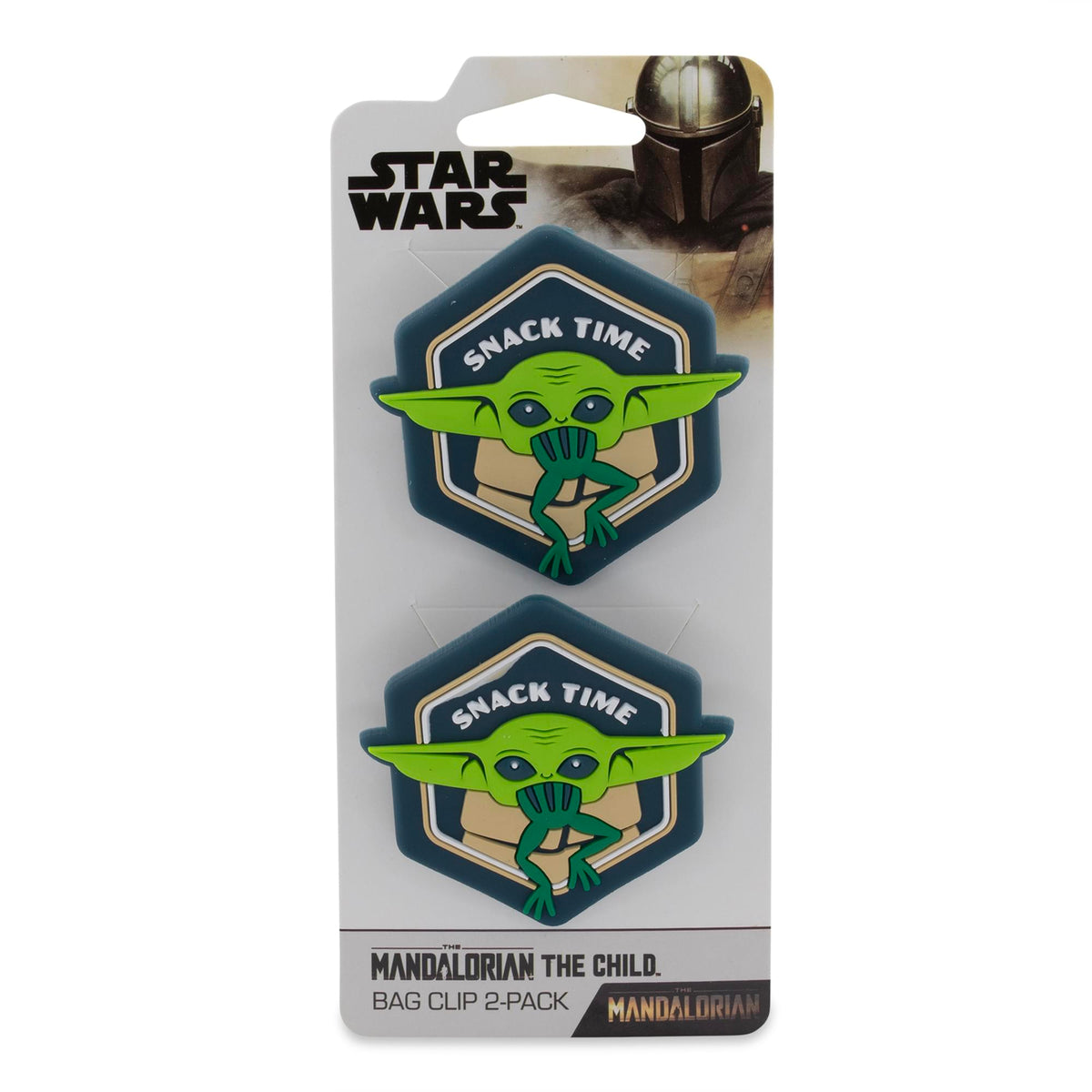 Star Wars: The Mandalorian Grogu The Child Snack Time Chip Clips | Set of 2