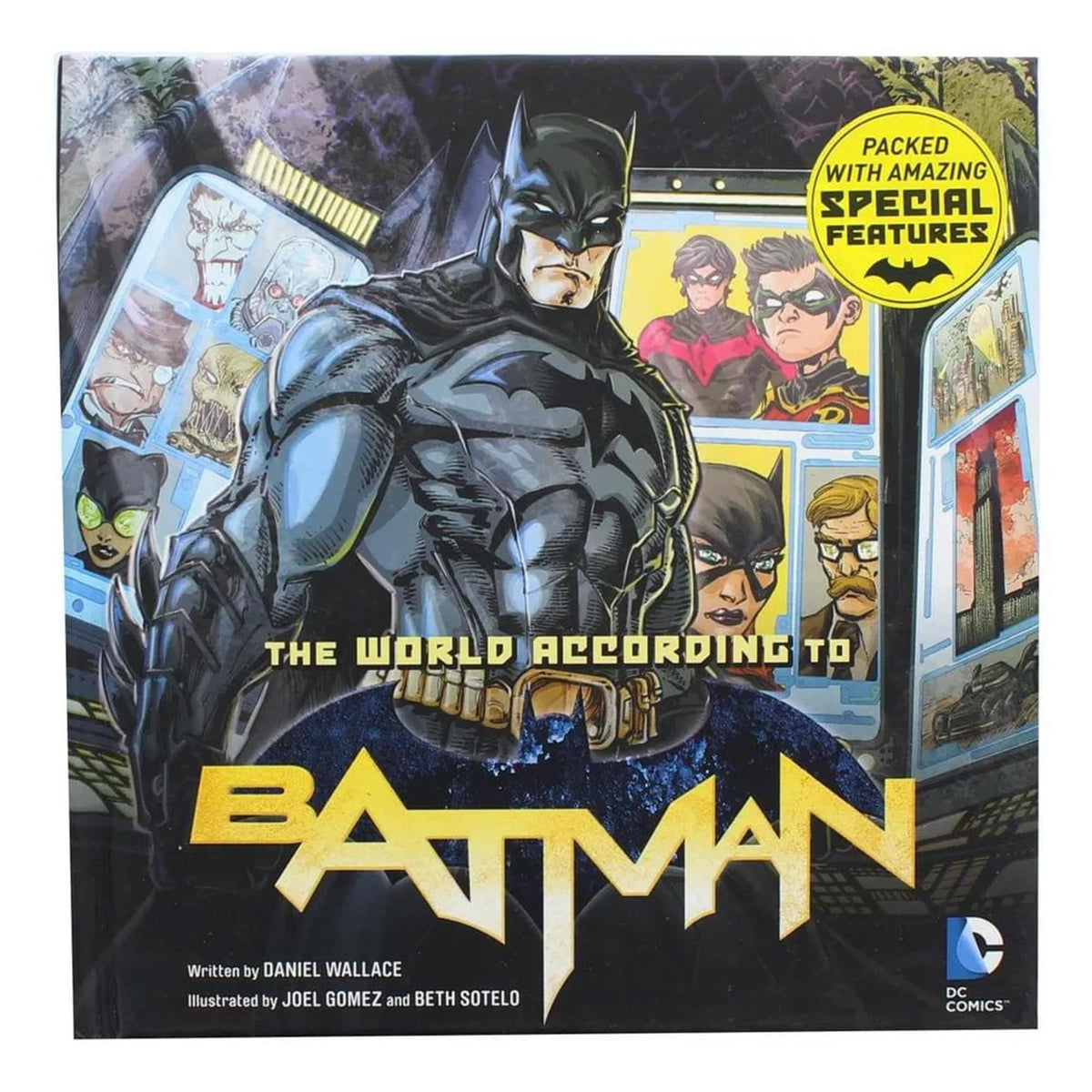 The World According to Batman Hardcover Book (Insight Legends)