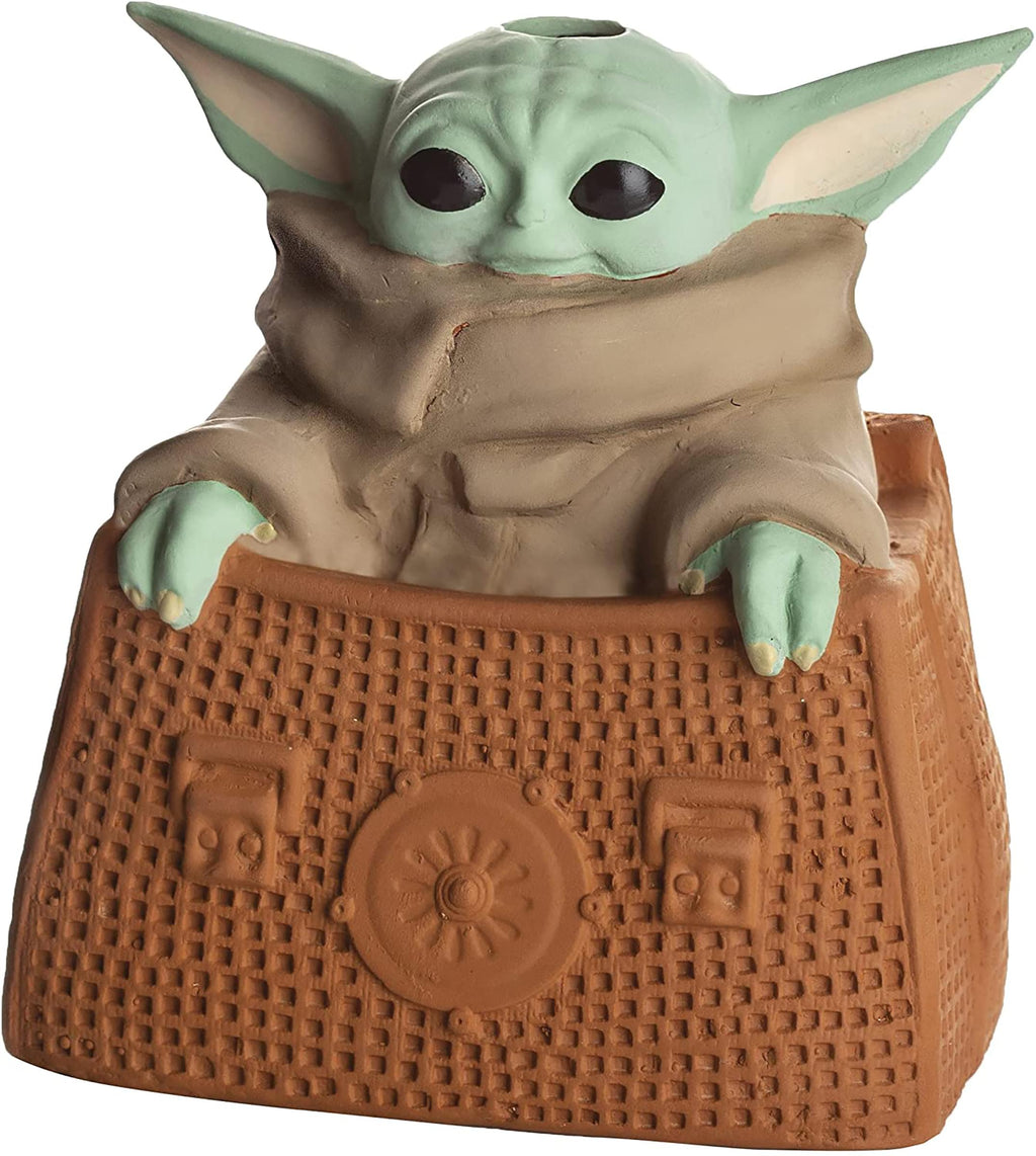 Star Wars The Child in Satchel Chia Pet Decorative Pottery Planter