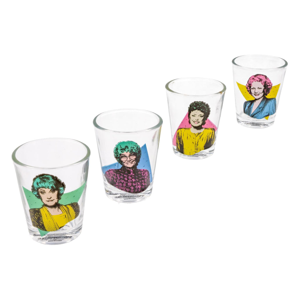 The Golden Girls 2oz Shot Glass Set of 4