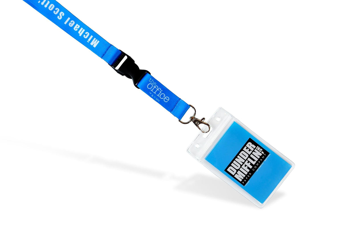 The Office Fun Run Race For The Cure Lanyard & ID Badge | Raise Rabies Awareness