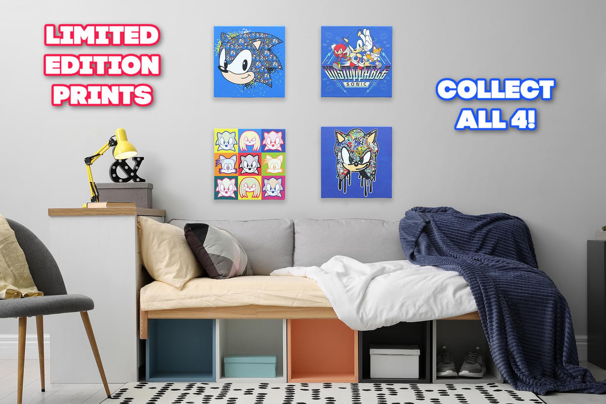 Sonic the Hedgehog Retro Arcade Collector Looksee Box | Includes 5 Themed Collectibles