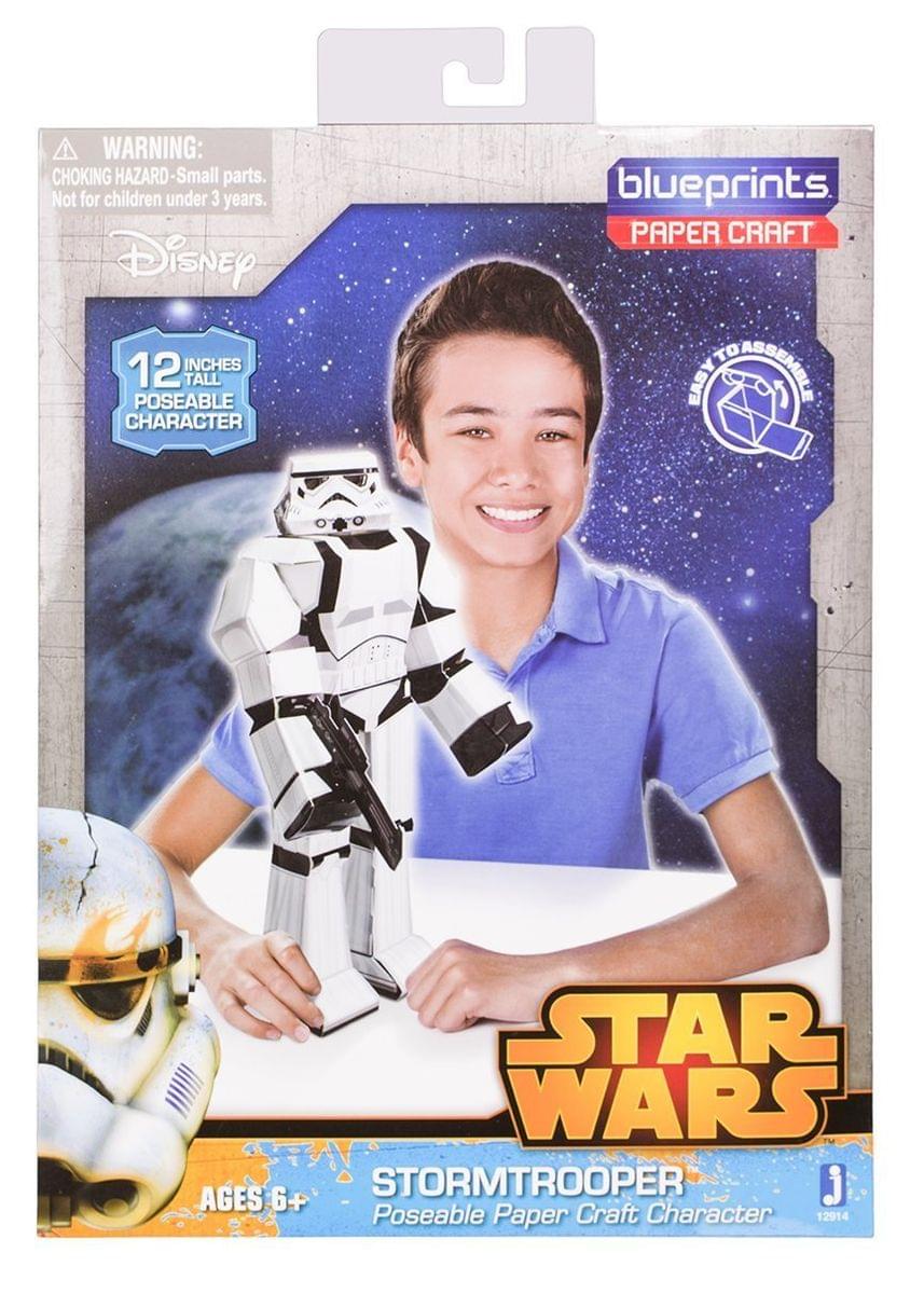 Star Wars Blueprint Paper Craft 12" Figure: Stormtrooper