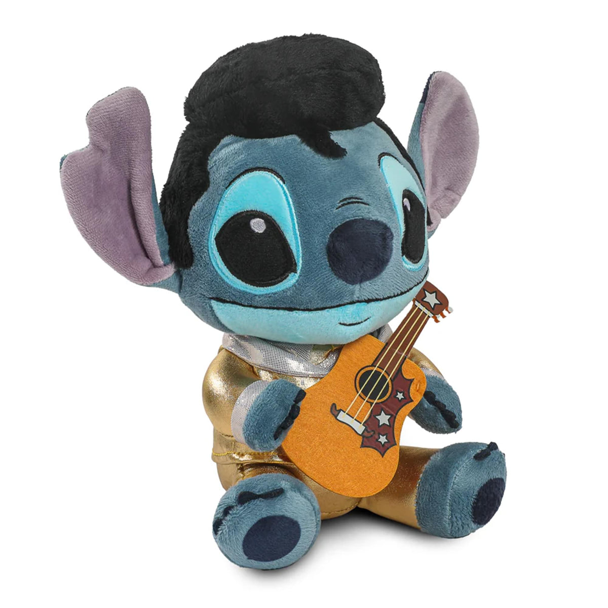 Disney Lilo & Stitch 9 Inch Elvis Stitch Plush | Gold Suit