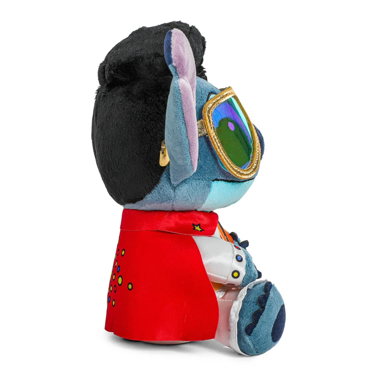 Disney Lilo & Stitch 9 Inch Elvis Stitch Plush | White Jumpsuit