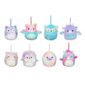 Squishmallow 4 Inch Plush Ornaments 8 Pack | Fantasy