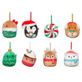 Squishmallow 4 Inch Plush Ornaments 8 Pack | Holiday