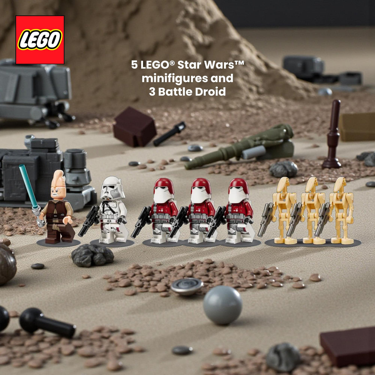 Star Wars LEGO 75413 Republic Juggernaut 813-Piece Building Set