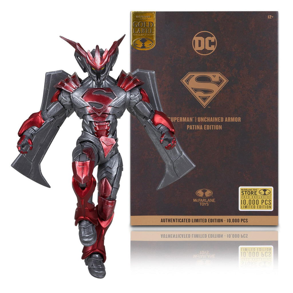 DC Multiverse 7 Inch Action Figure | Superman Unchained | Gold Label Edition