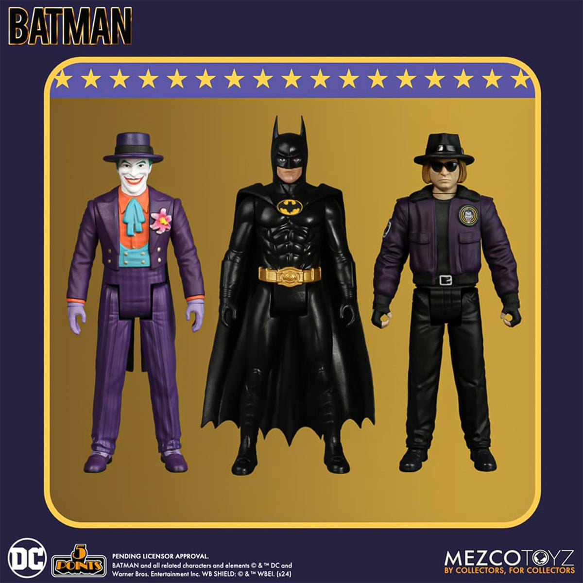 DC Comics 5 Points 1989 Batman Action Figure | Batman