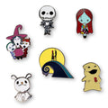 Disney Nightmare Before Christmas 6-Piece Enamel Pin Set | SDCC 2022 Exclusive