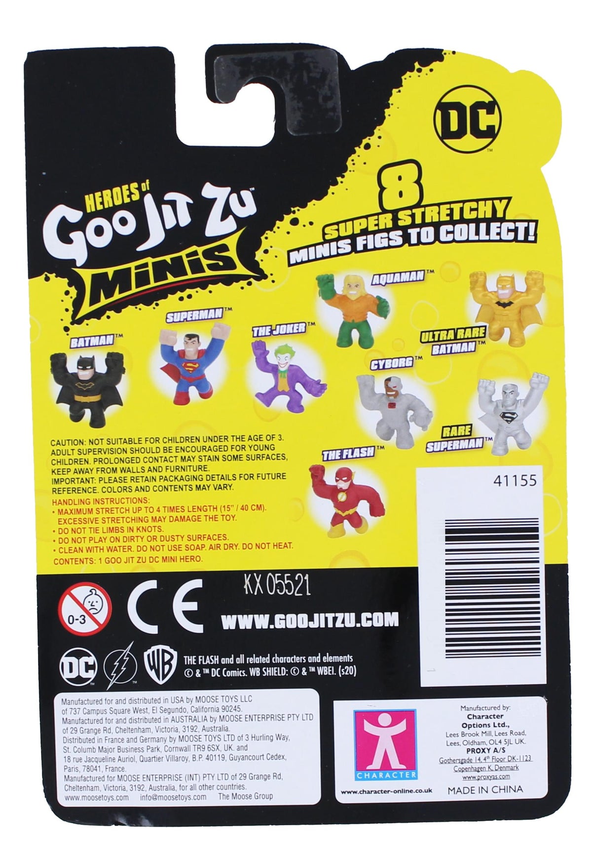 DC Heroes of Goo Jit Zu Squishy Mini Figure | Aquaman