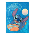 Disney Lilo & Stitch Make Waves 46 x 60 Inch Silk Touch Throw Blanket