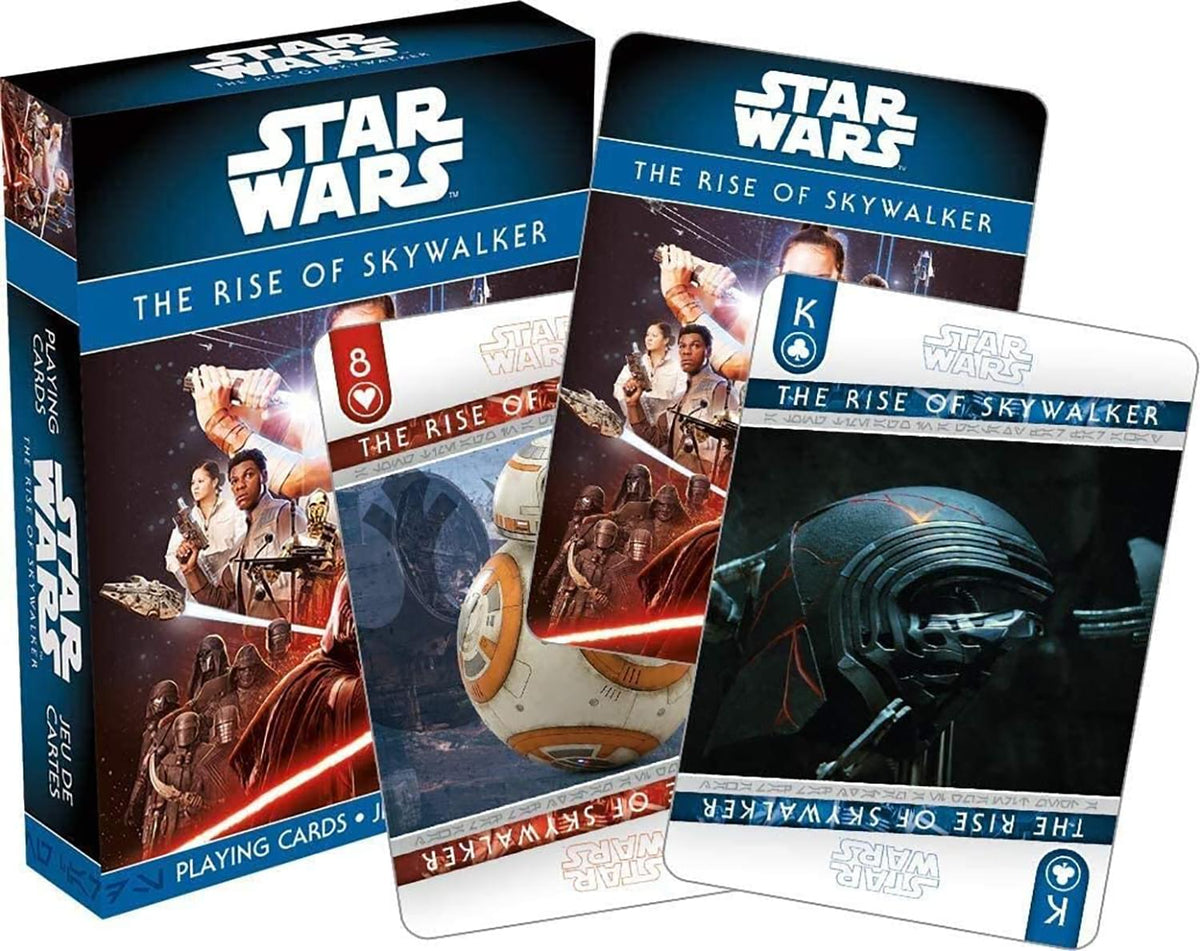 Star Wars The Rise of Skywalker Playing Cards | 52 Card Deck + 2 Jokers