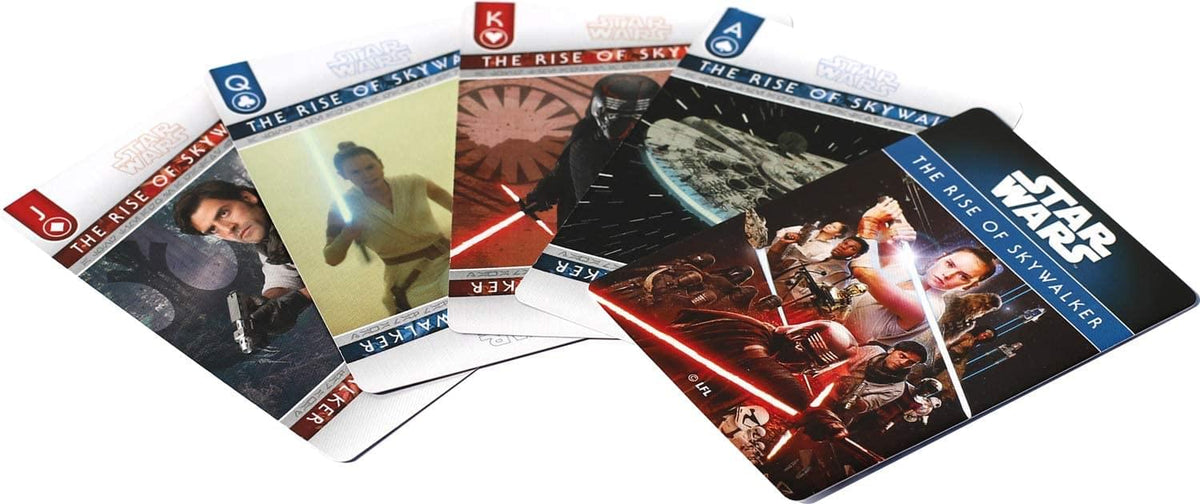Star Wars The Rise of Skywalker Playing Cards | 52 Card Deck + 2 Jokers