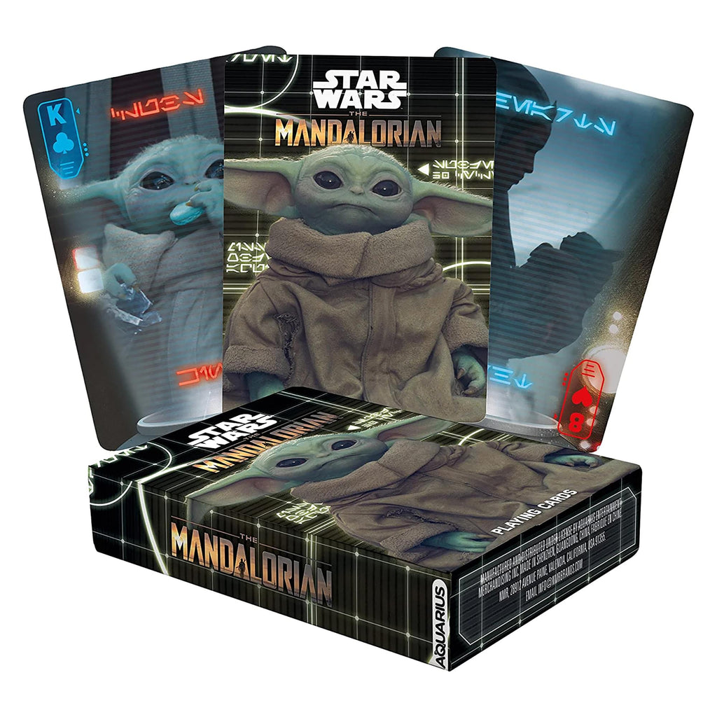 Star Wars The Mandolorian Grogu Playing Cards