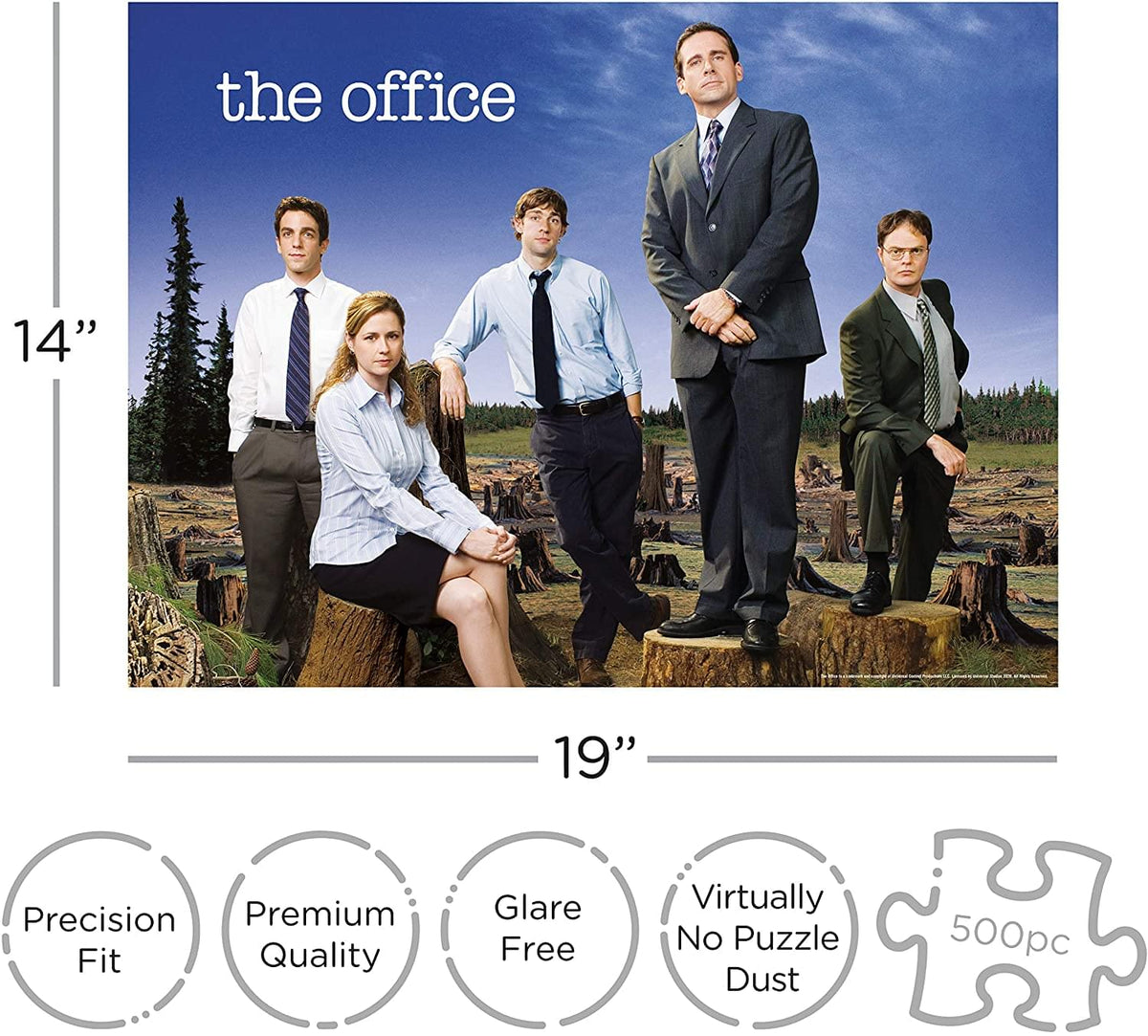 The Office Forest 500 Piece Jigsaw Puzzle