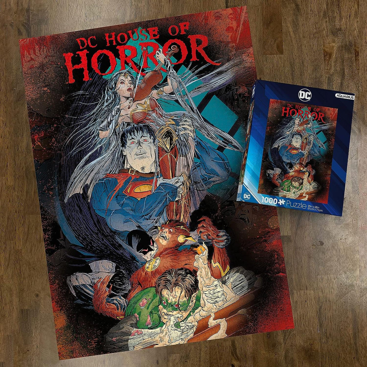 DC House of Horror 1000 Piece Jigsaw Puzzle