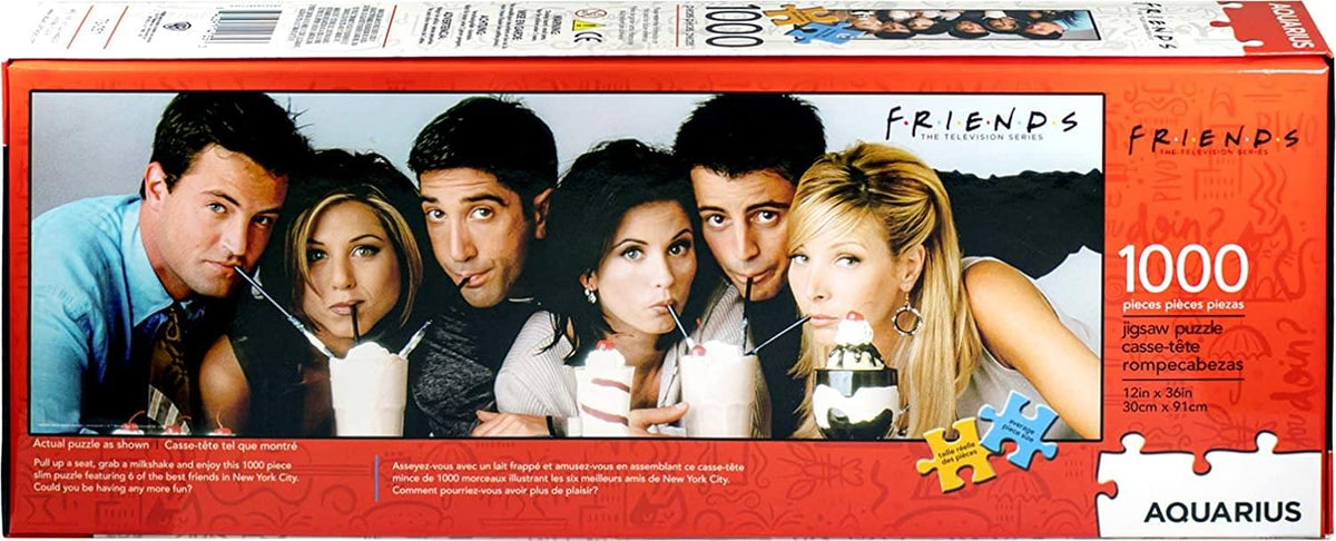 Friends Milkshake 1000 Piece Slim Jigsaw Puzzle