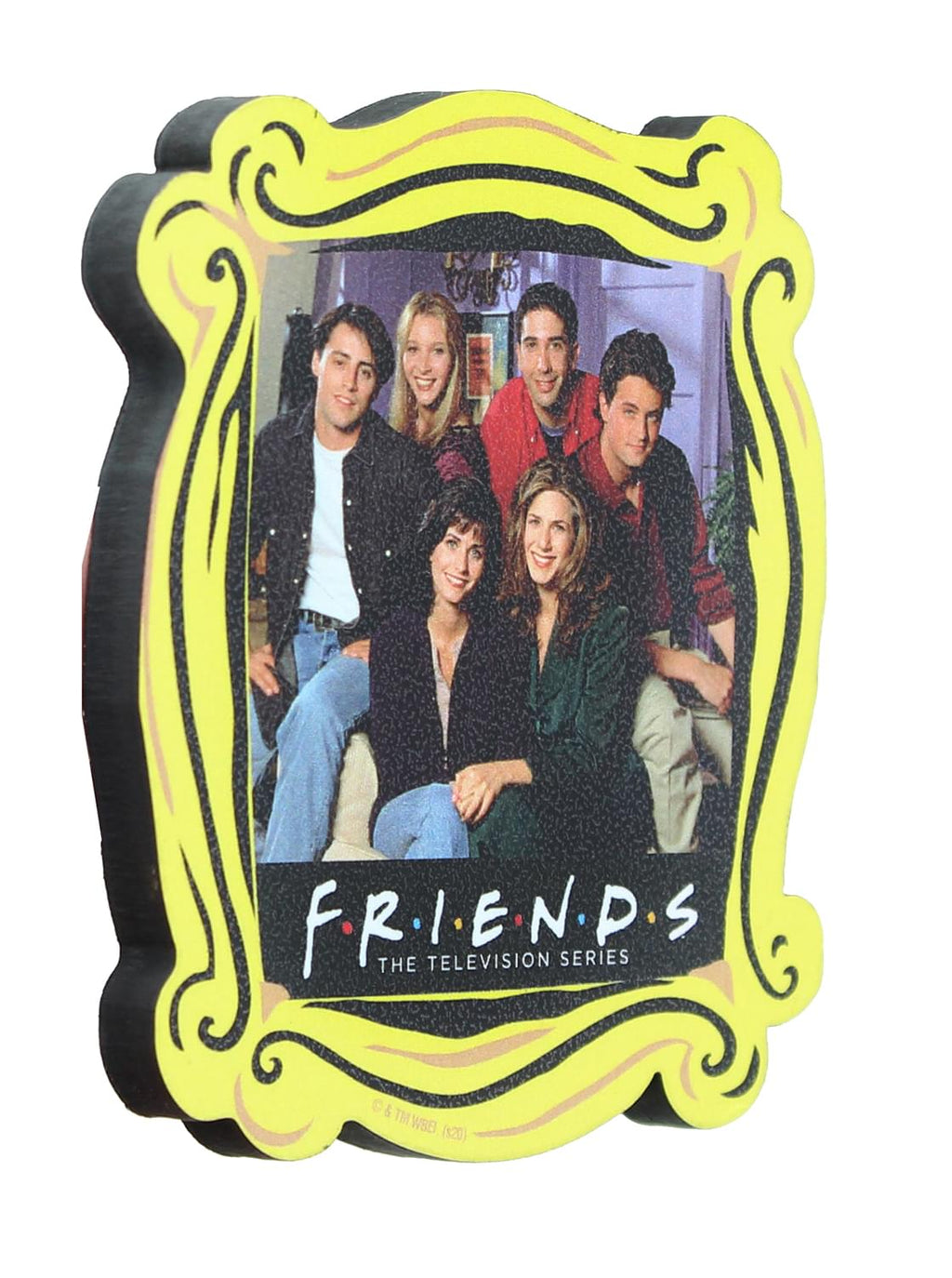Friends Cast In Picture Frame Plastic Magnet