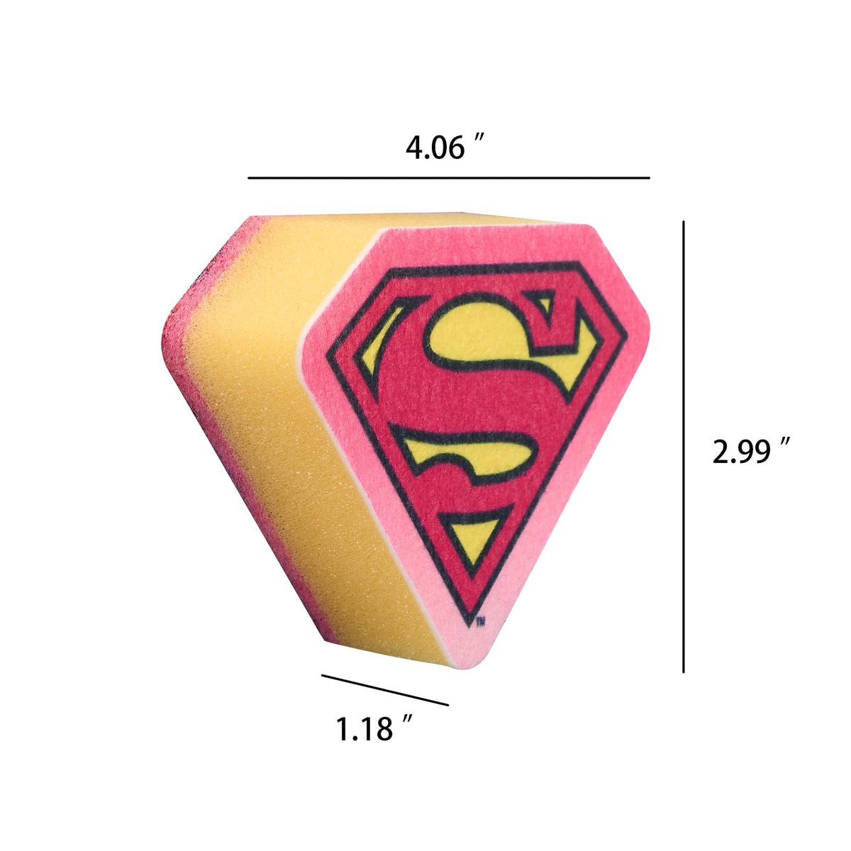 DC Comics Supergirl Logo Kitchen Sponges | 2 Pack