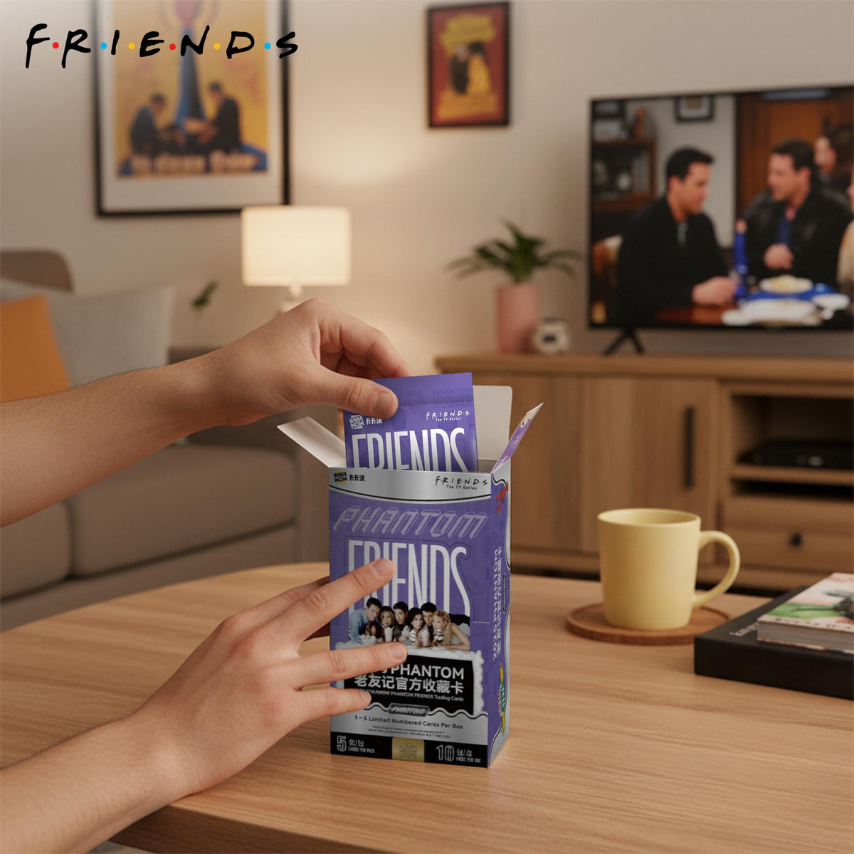 Friends 2025 Phantom Kakawow Trading Card Box | 10 Packs