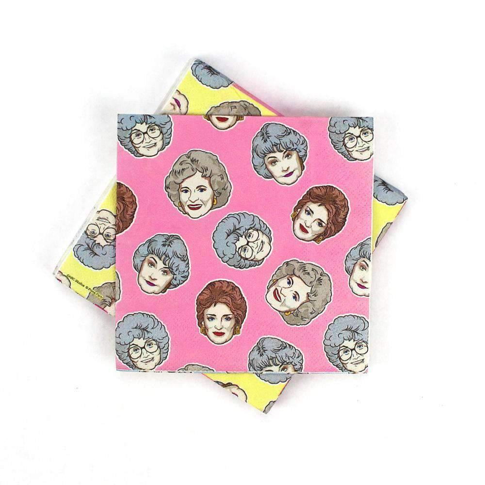 The Golden Girls Beverage Party Napkins | 16 Pack