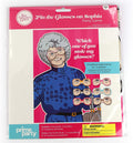 The Golden Girls Pin the Glasses on Sophia Party Game