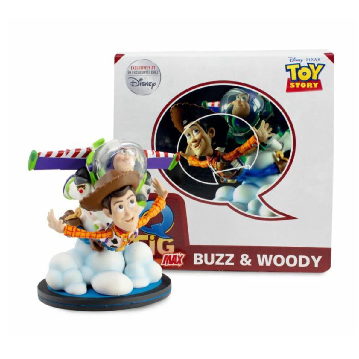 Disney Toy Story Buzz and Woody Q-Fig Max Diorama