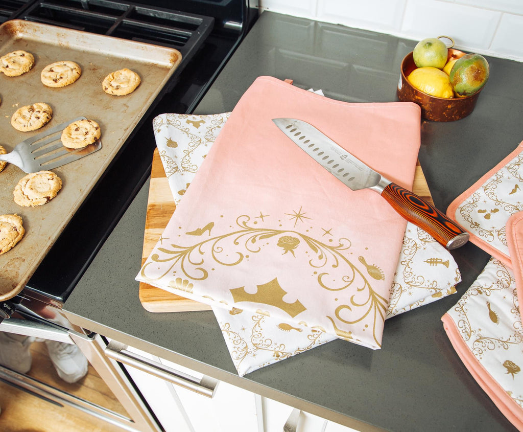 Disney Princess Kitchen Tea Towels | Set of 2