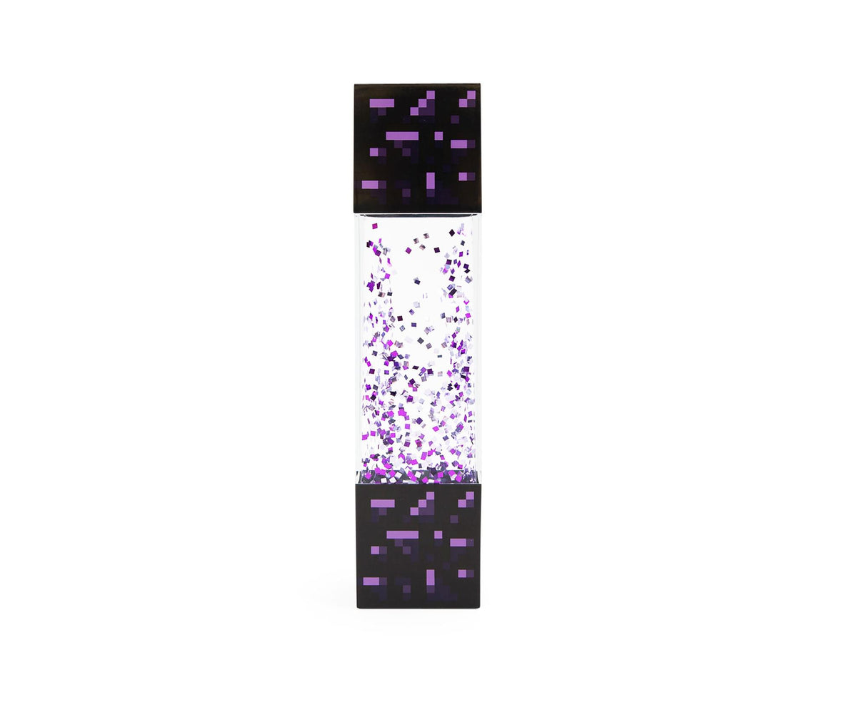 Minecraft Multi-Nether Portal Glitter Motion Light | 12 Inches Tall
