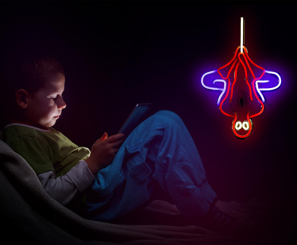 Marvel Spider-Man Hanging LED Neon Wall Light Sign