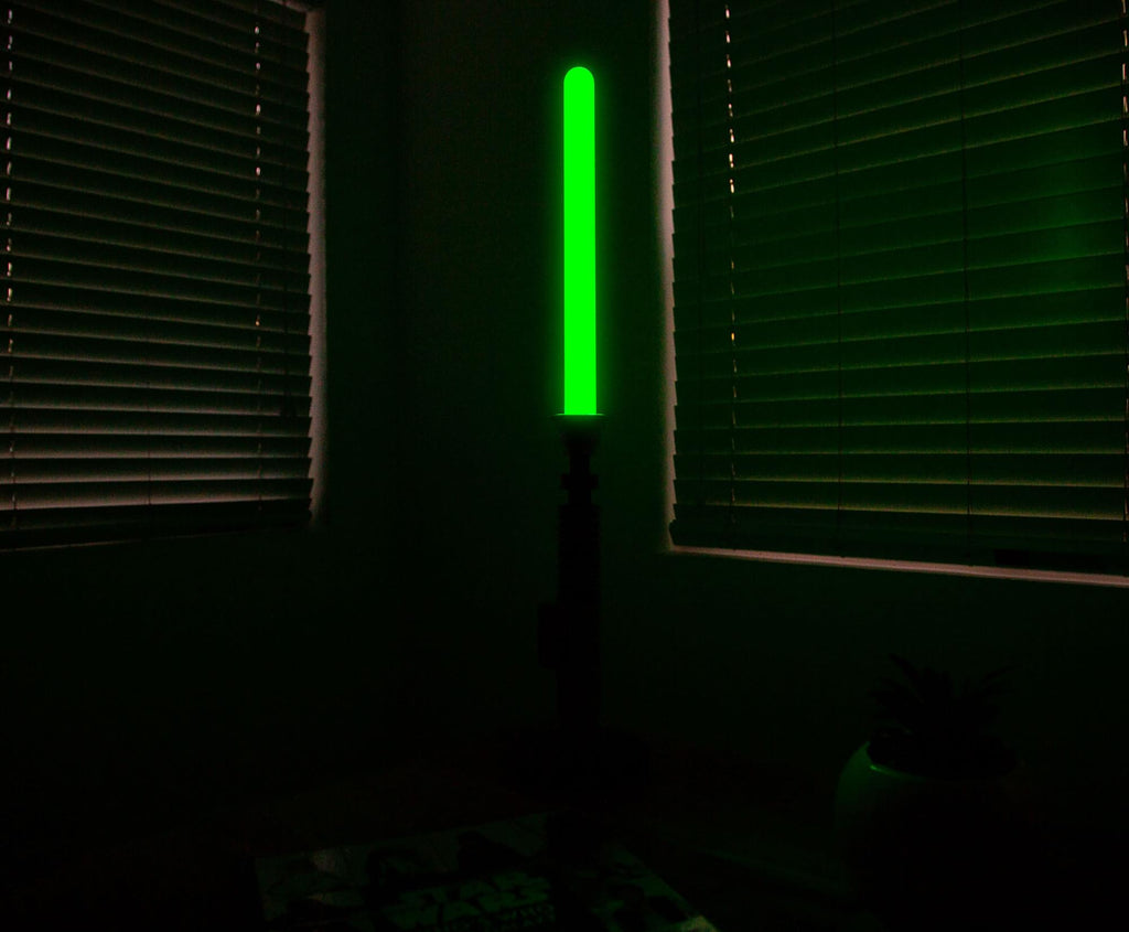 Star Wars Luke Skywalker Green Lightsaber Desktop LED Mood Light | 23 Inches