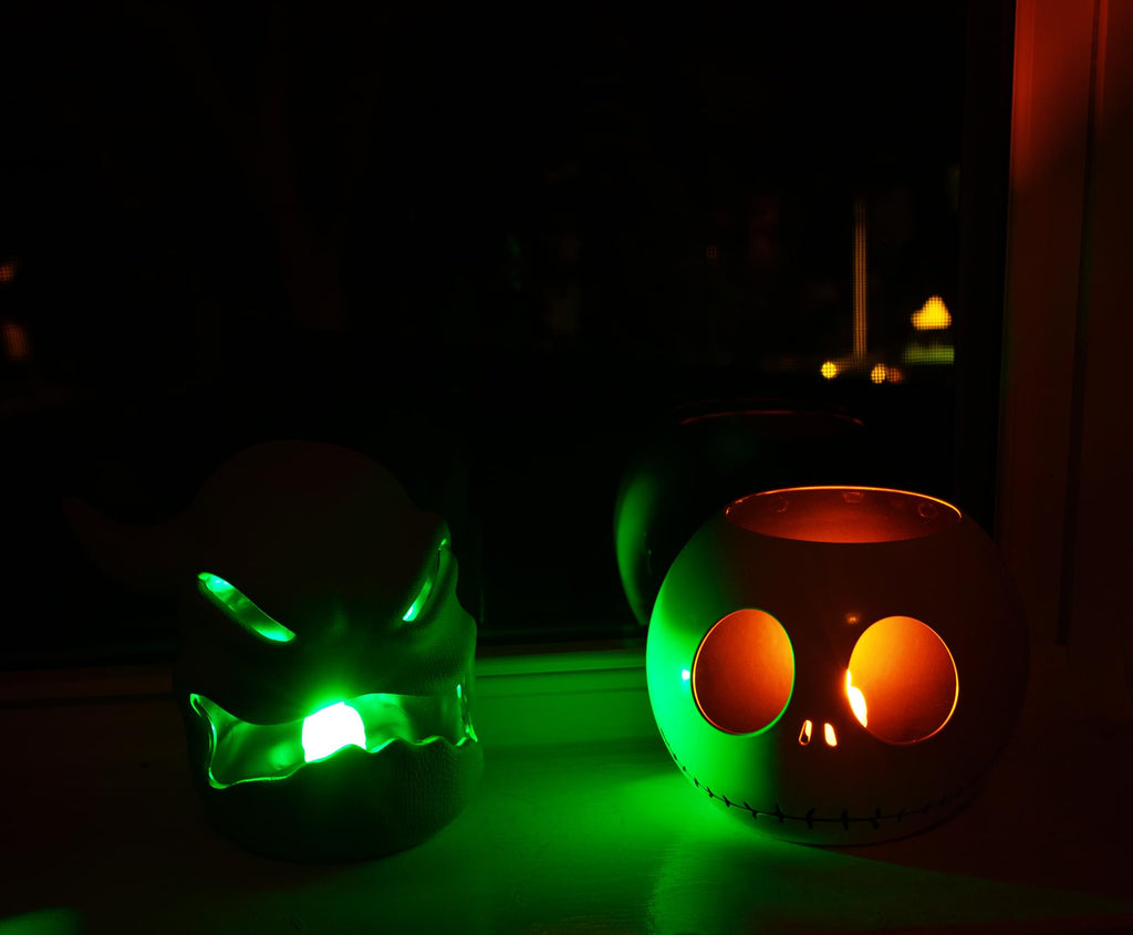 Disney The Nightmare Before Christmas Jack LED Flickering Flameless Candle