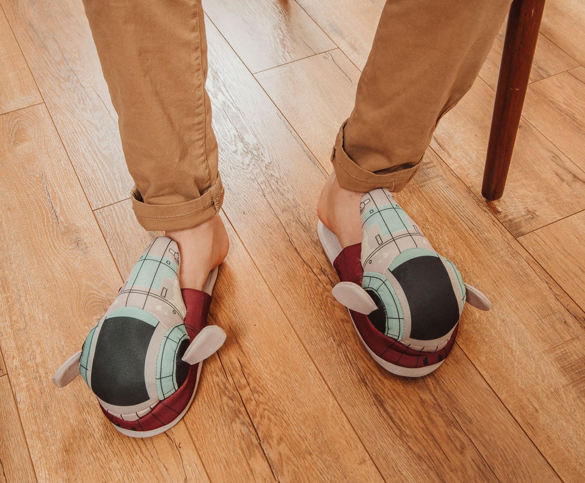 Star Wars Boba Fett Firespray Gunship Unisex Slippers for Adults