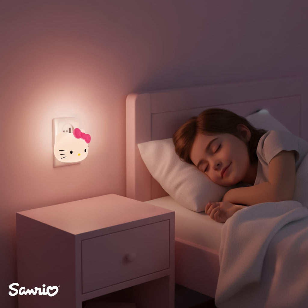 Sanrio Hello Kitty Face Plug-In Nightlight