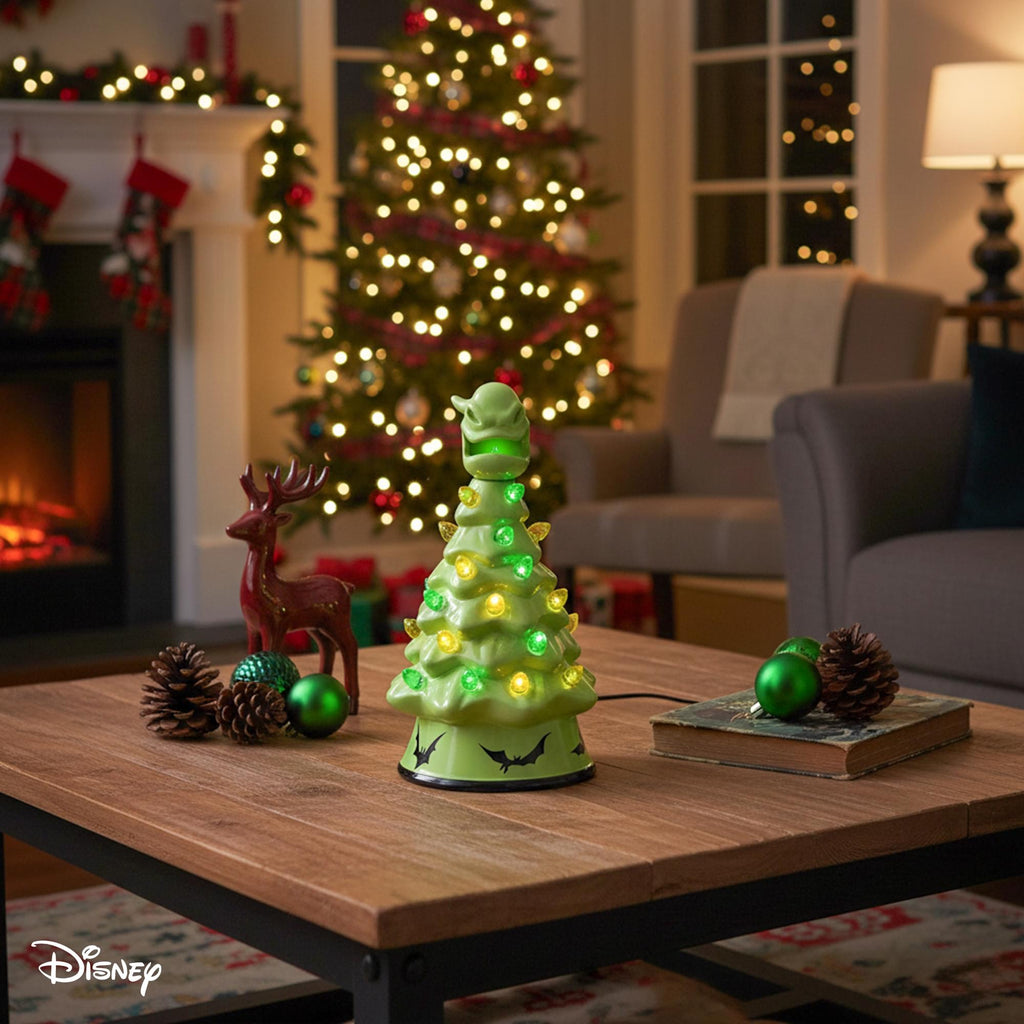Disney The Nightmare Before Christmas Oogie Light-Up Ceramic Christmas Tree
