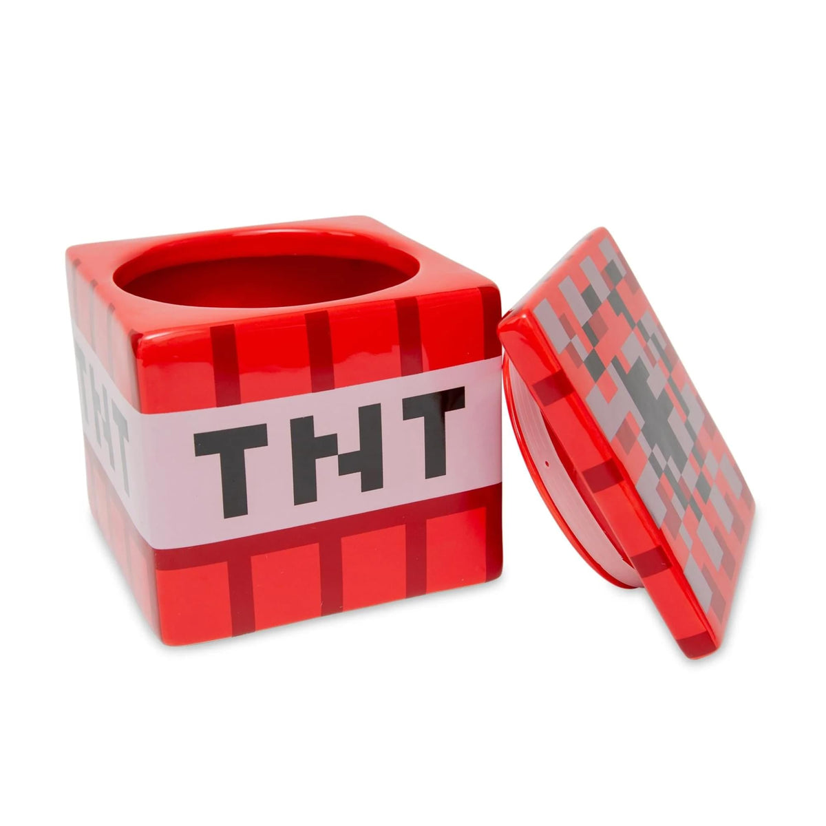 Minecraft Kitchen Set: Creeper Youth Apron & TNT Cookie Jar