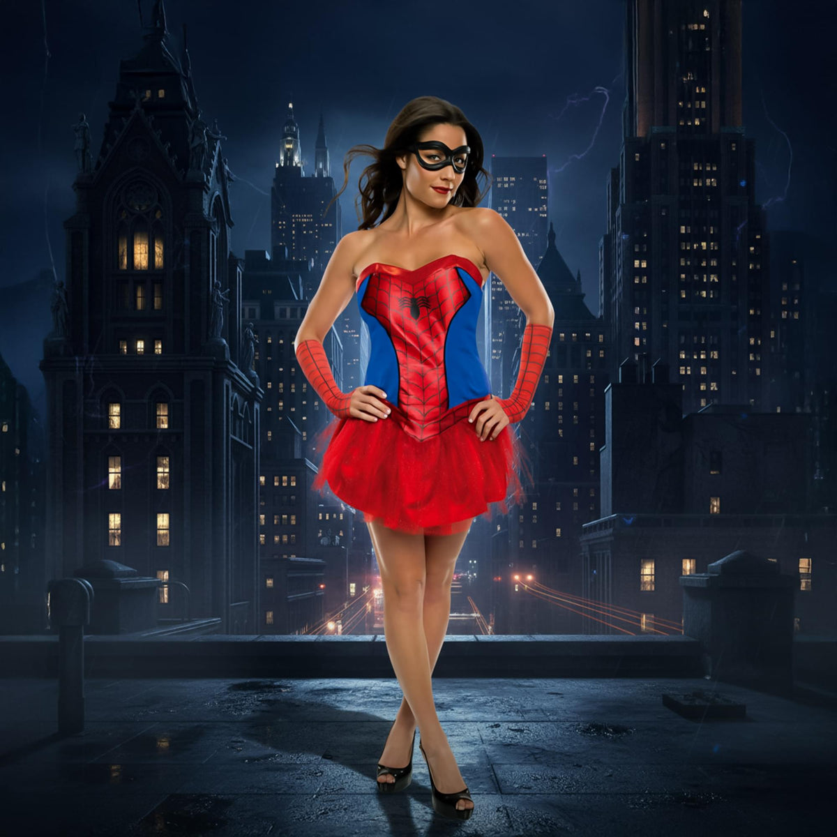 Marvel Spider-Girl Adult Costume Tutu Dress