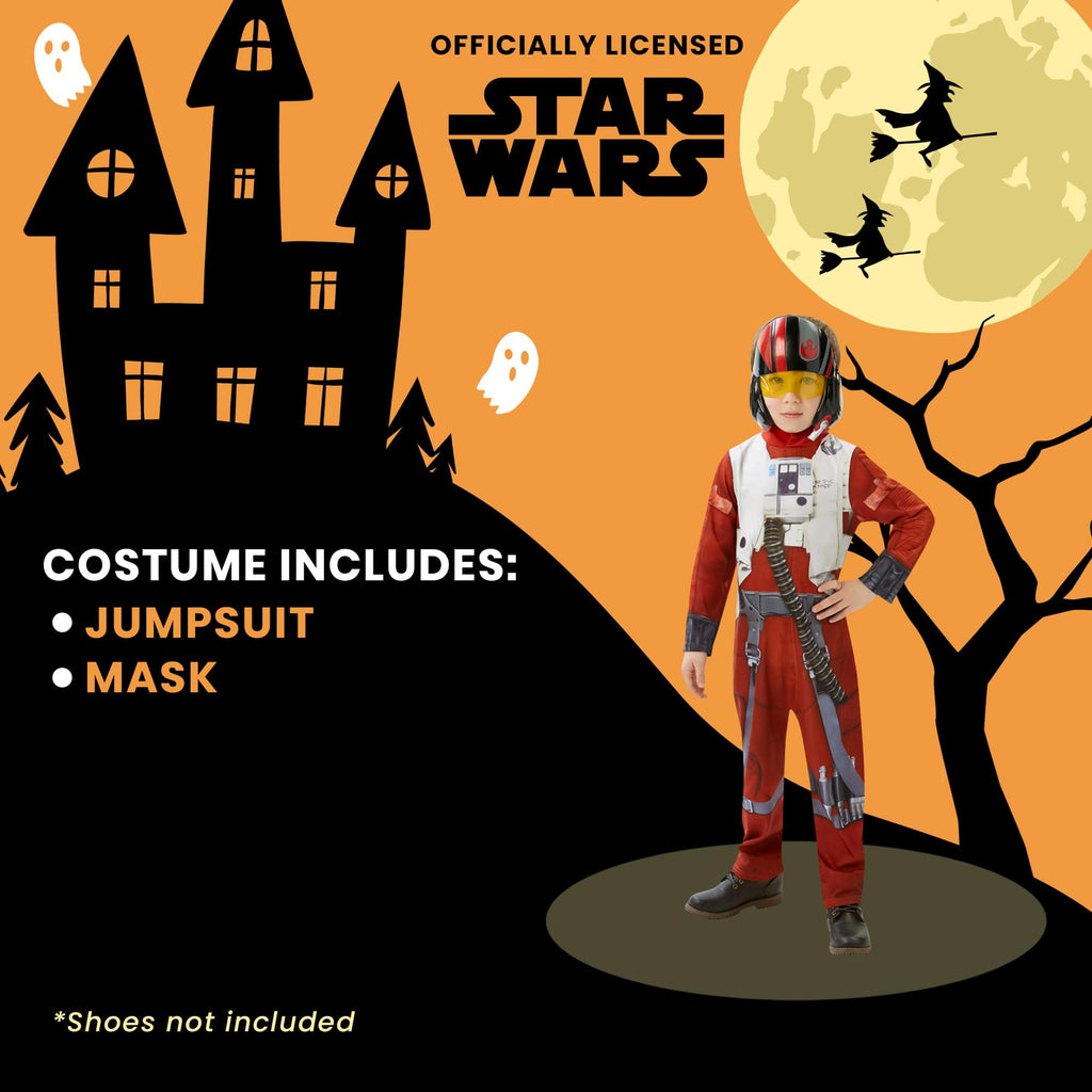 Star Wars Poe X-Wing Fighter Deluxe Child Costume